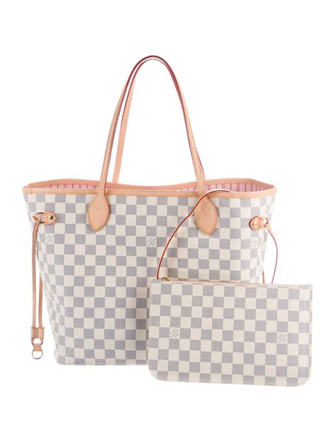 louis vuitton damier azur neverfull.